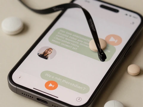 Smartphone screen showing a DisabledDating chat with a captioned video call button and accessibility filter pills